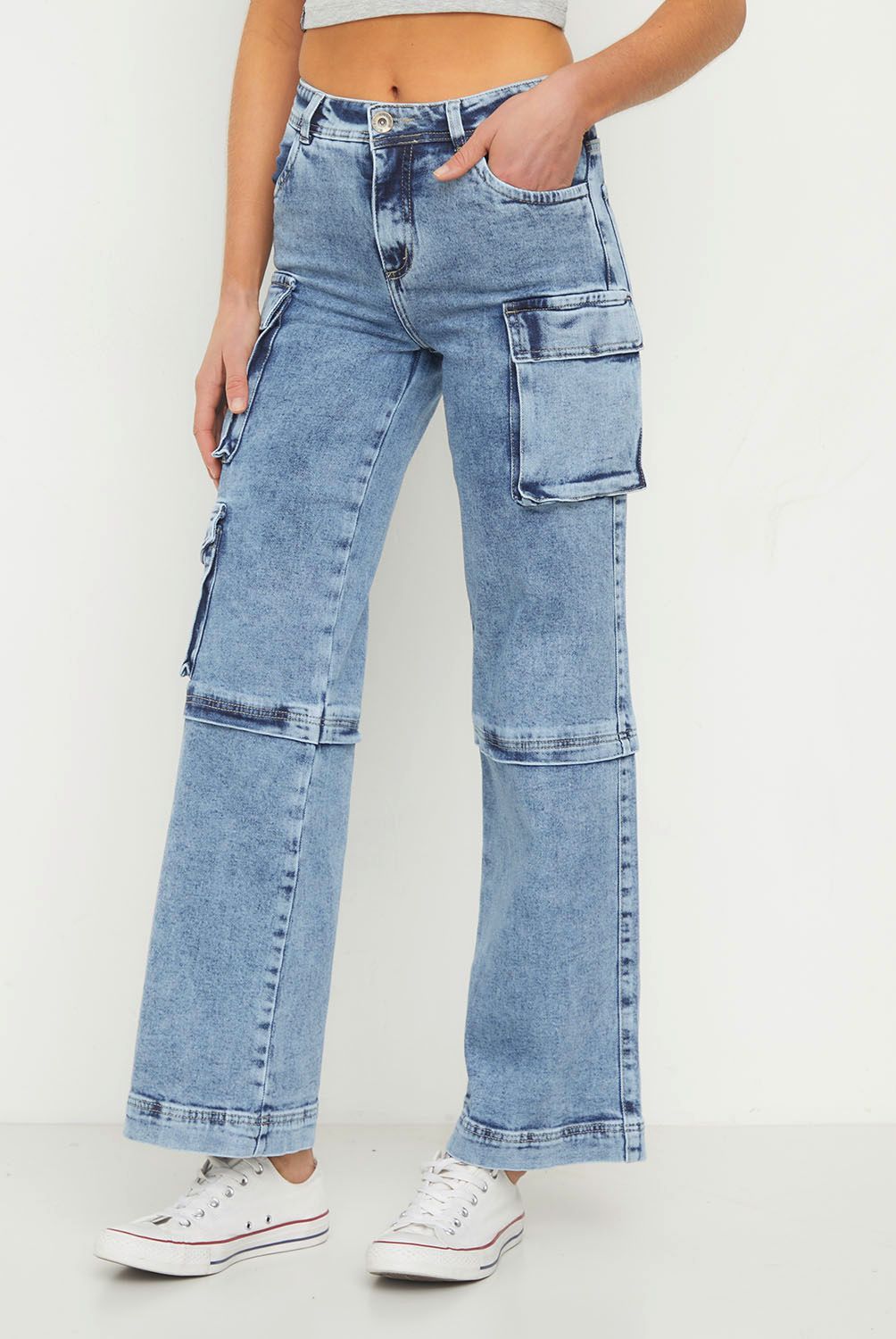 EFESIS - Jeans Balloon Tiro Alto Mujer Efesis