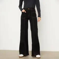 EFESIS - Jeans mujer palazzo alto