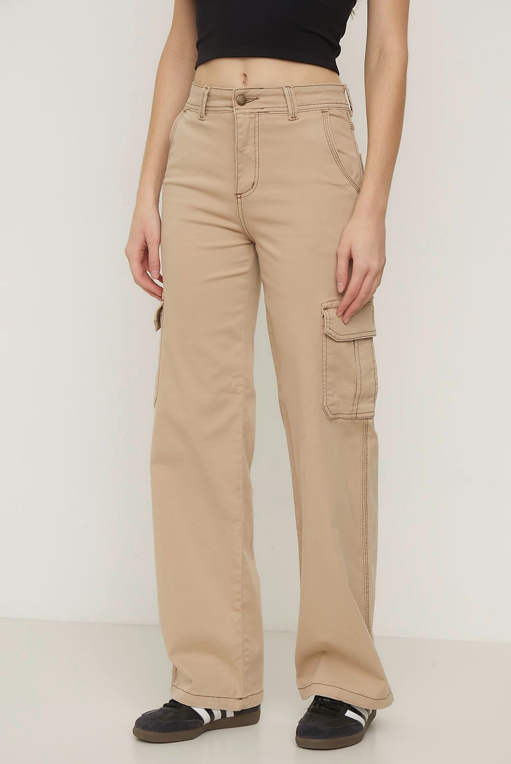 EFESIS - Pantalón Palazzo Tiro Alto Mujer Efesis
