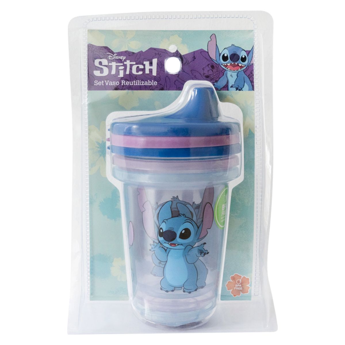DISNEY - Vaso Reutilizable Stitch Disney