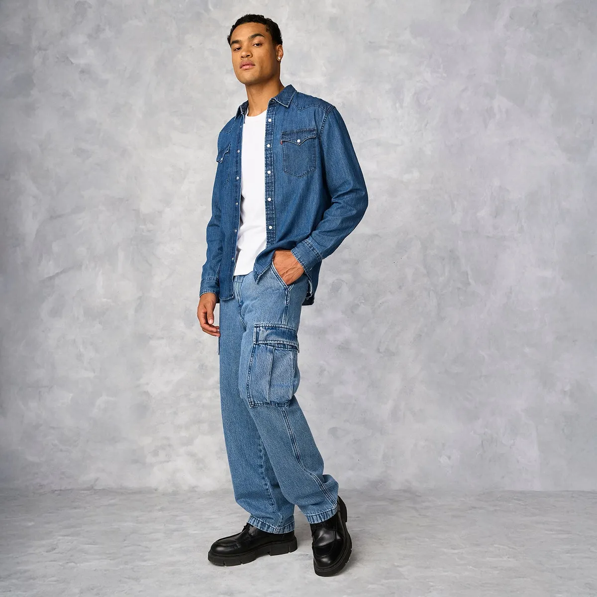 LEVIS - Jeans Cargo Straight Hombre Levis
