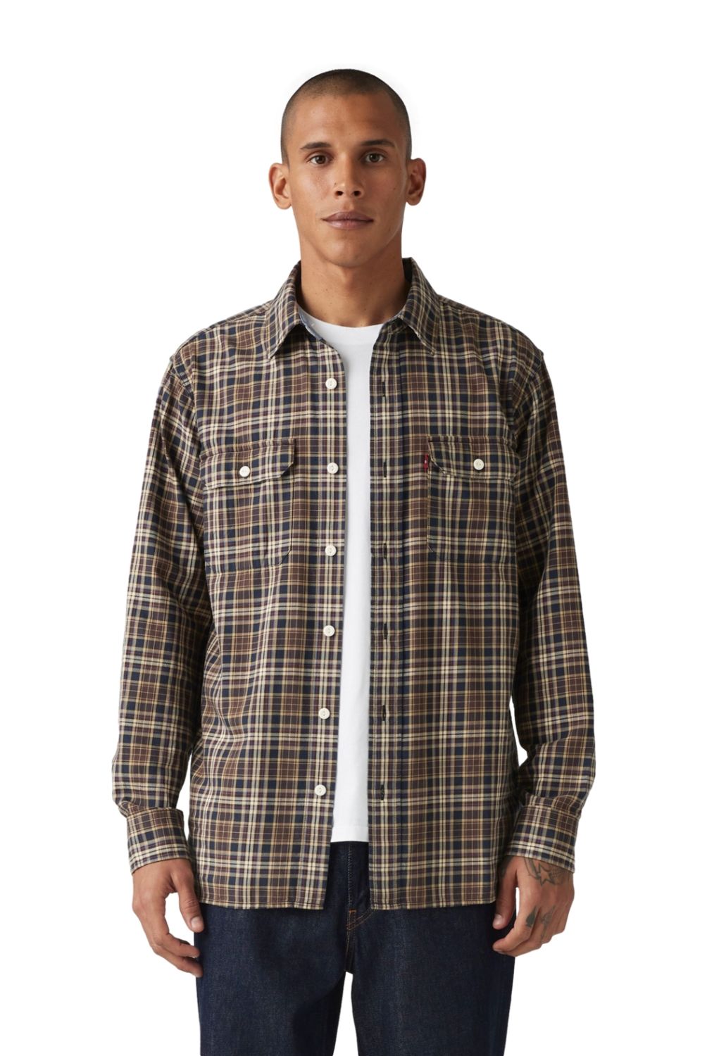 LEVIS - Camisa Casual Manga Larga Oversize Algodón Oversize Hombre Levis