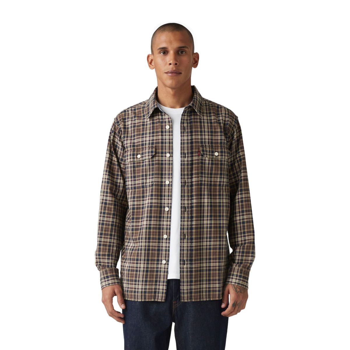 LEVIS - Camisa Casual Manga Larga Oversize Algodón Oversize Hombre Levis