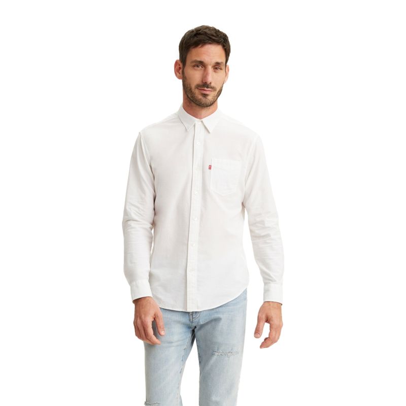 LEVIS - Camisa Casual Manga Larga Algodón Hombre Levis