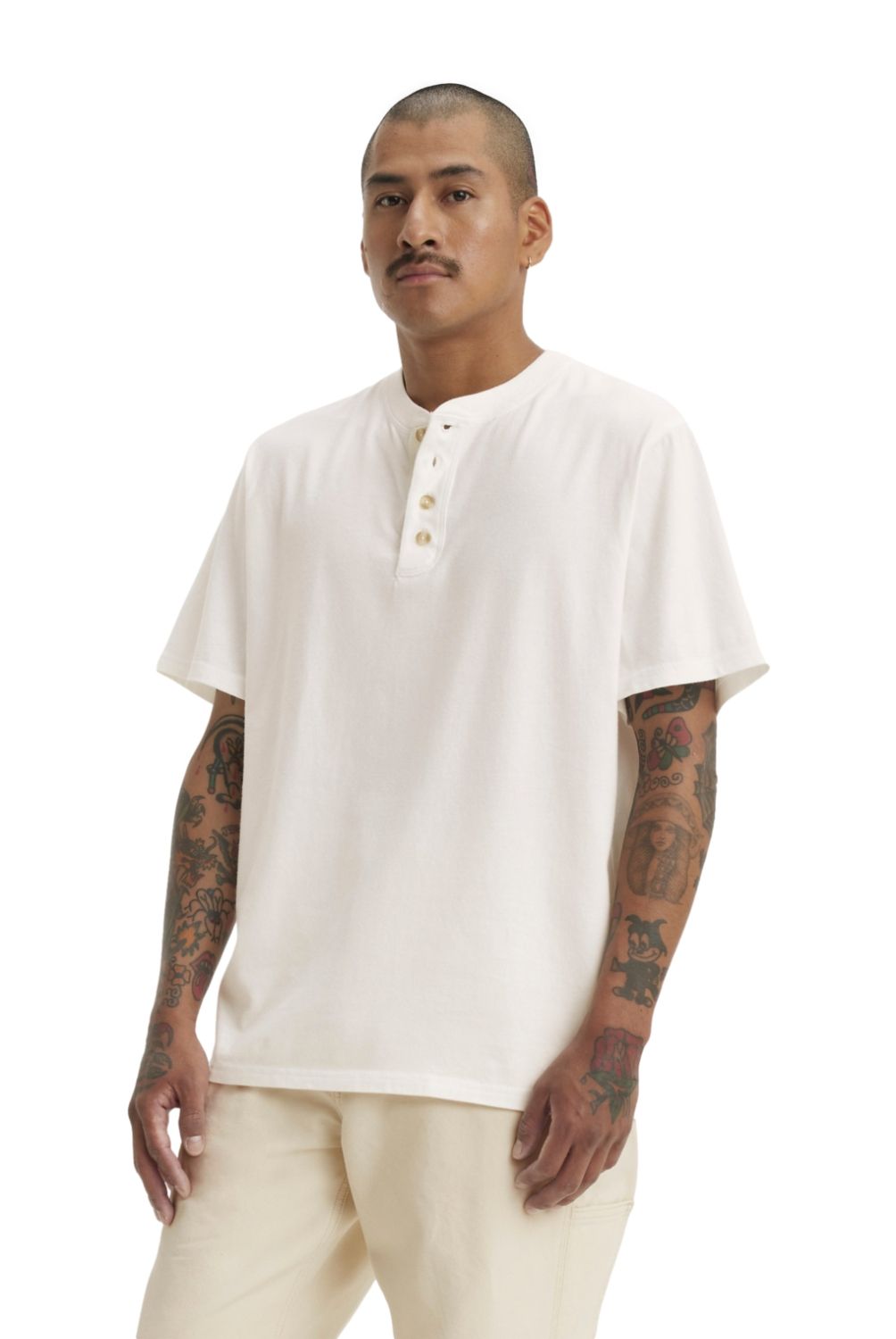 LEVIS - Polera Hombre Manga Corta Algodón Levis