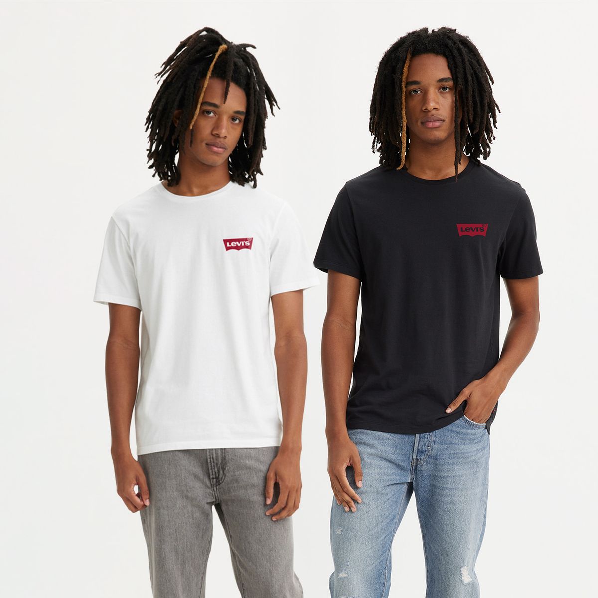 LEVIS - Pack 2 Poleras Hombre Manga Corta Algodón Levis