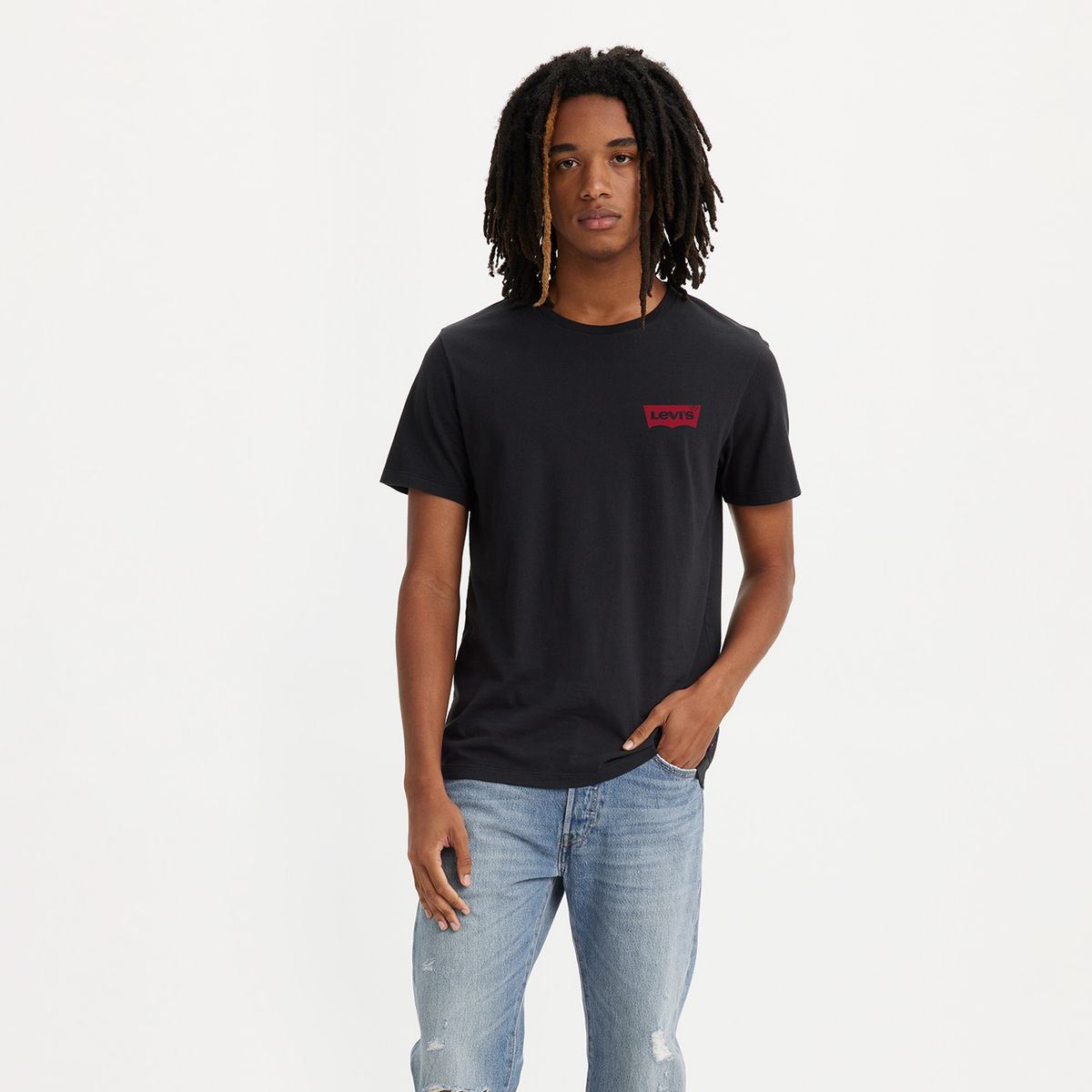 LEVIS - Pack 2 Poleras Hombre Manga Corta Algodón Levis