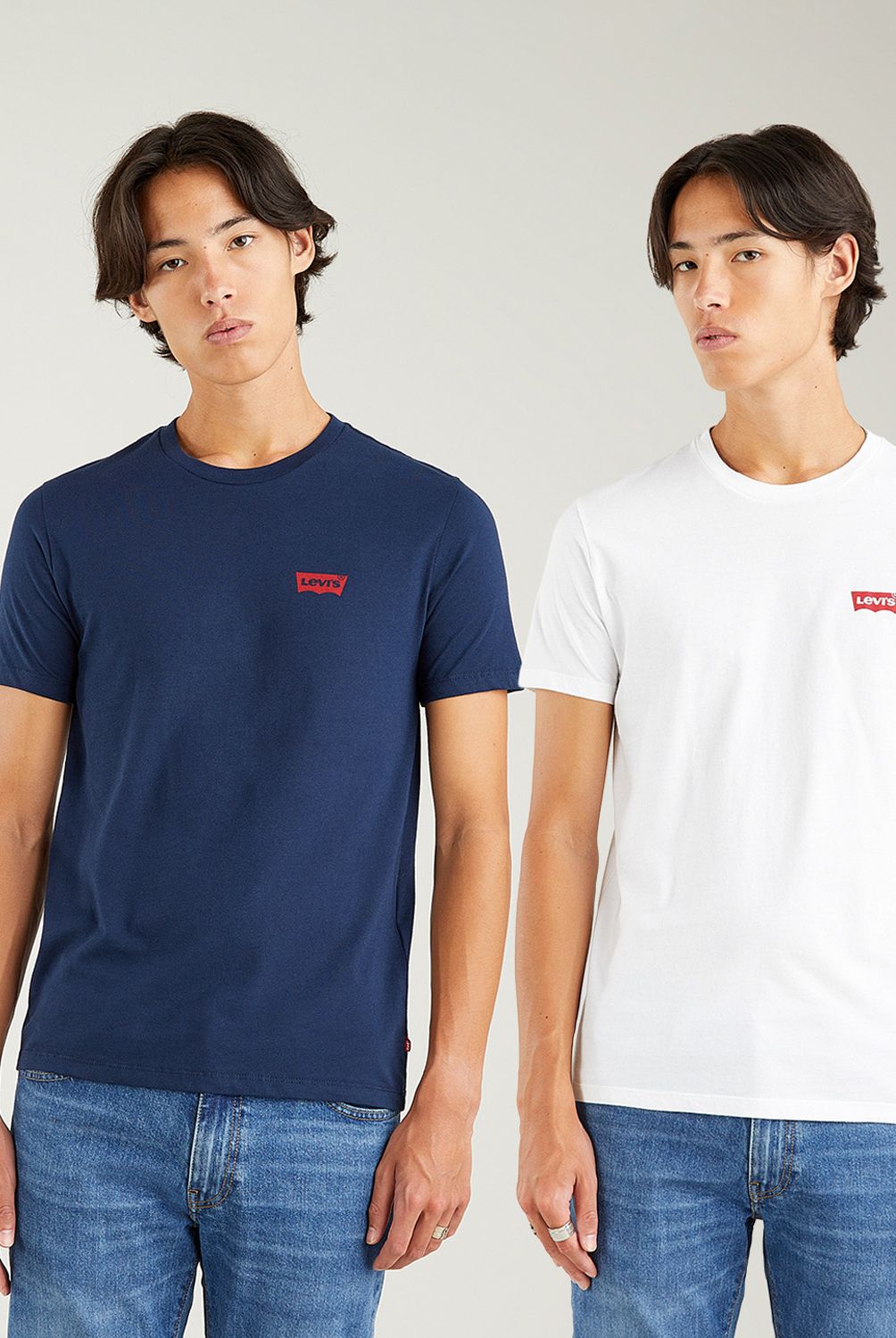 LEVIS - Pack 2 Poleras Hombre Manga Corta Algodón Levis