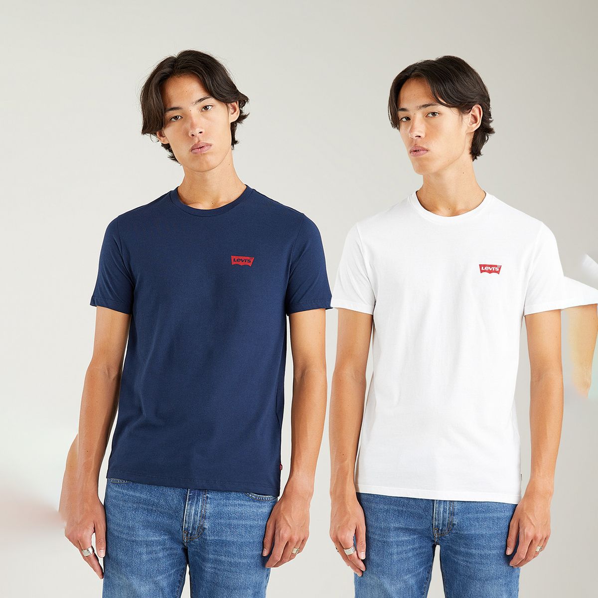 LEVIS - Pack 2 Poleras Hombre Manga Corta Algodón Levis