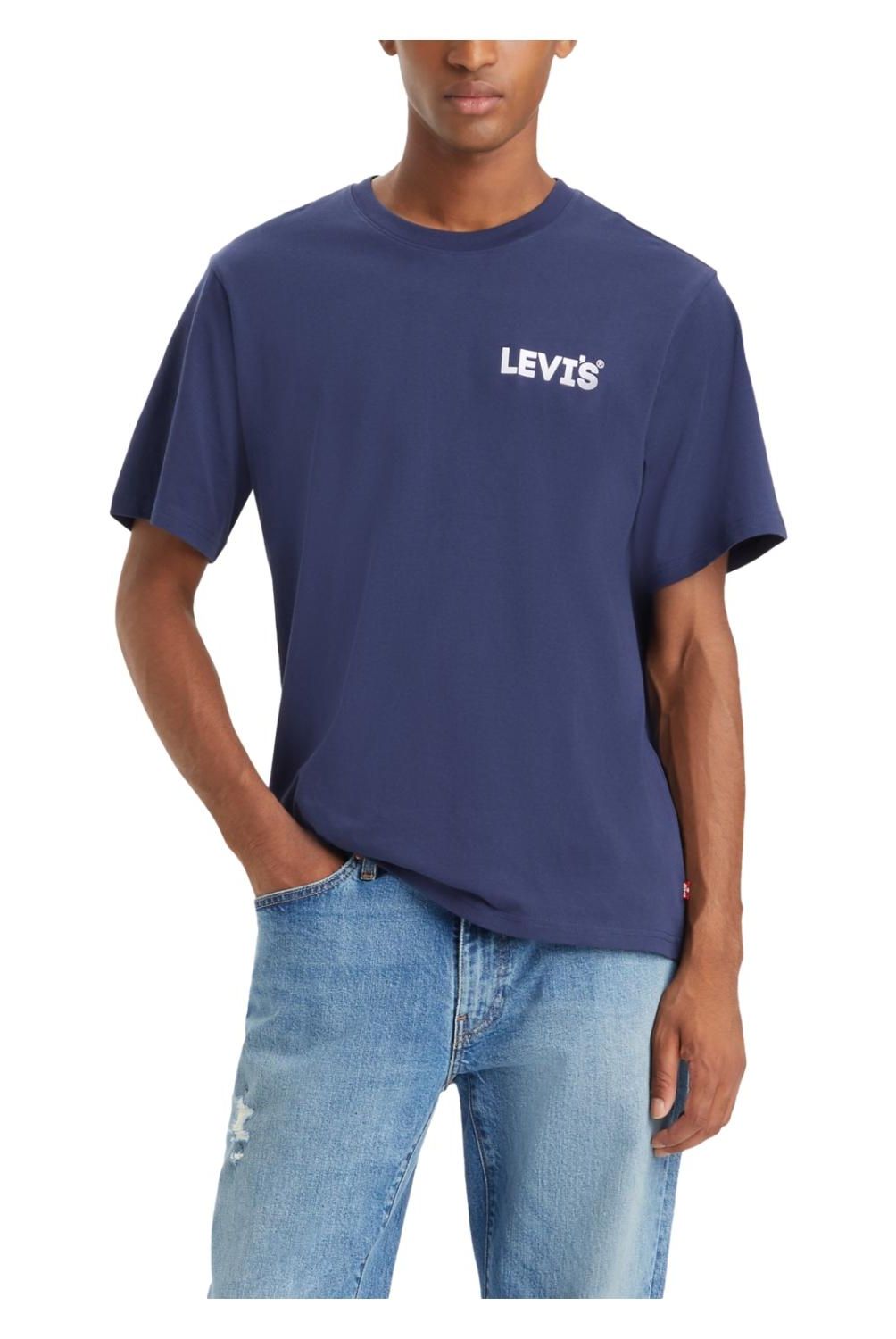 LEVIS - Polera Hombre Manga Corta Algodón Levis