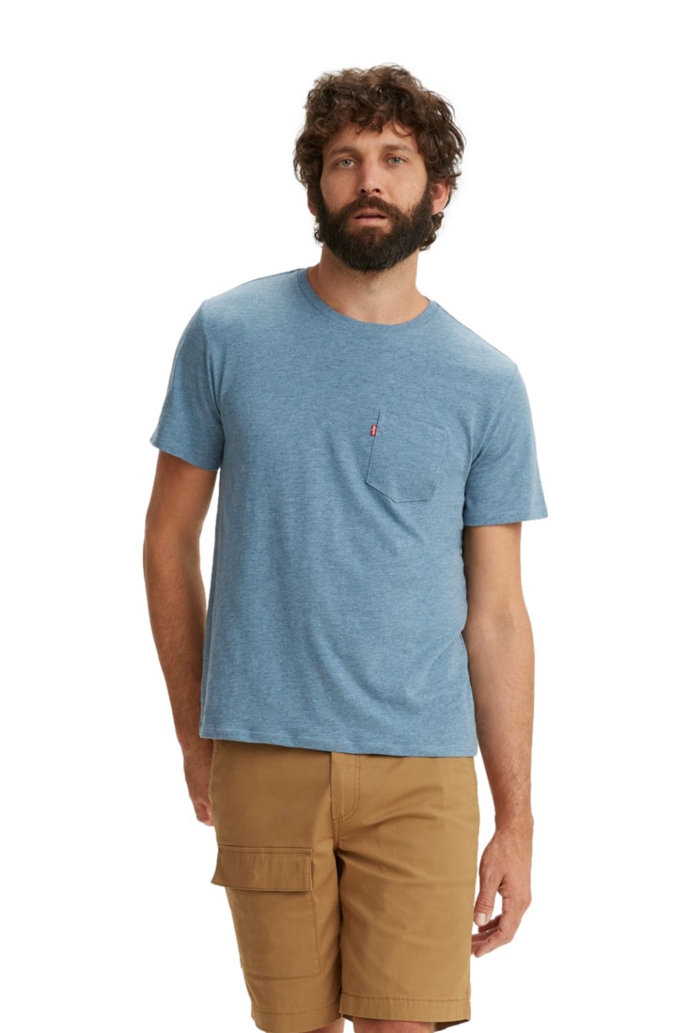 LEVIS - Polera Hombre Manga Corta Algodón Levis