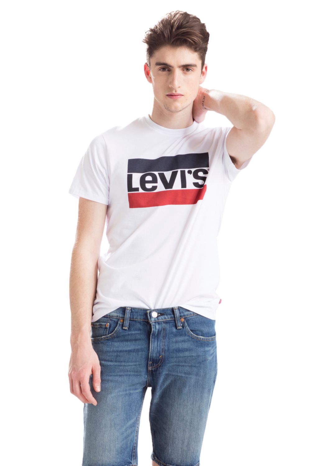 LEVIS - Polera Hombre Manga Corta Algodón Levis