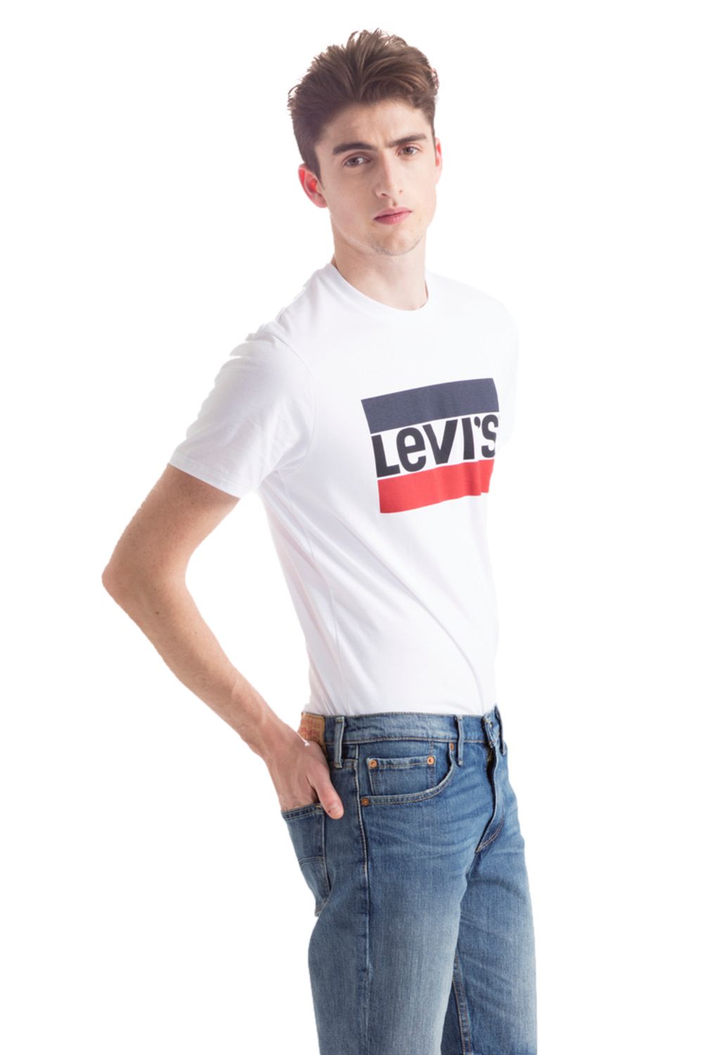 LEVIS - Polera Hombre Manga Corta Algodón Levis