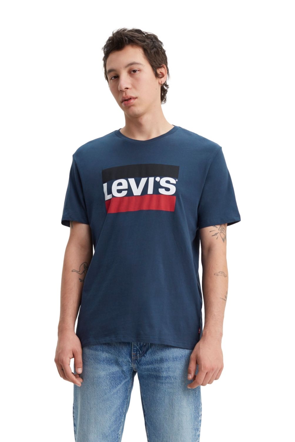 LEVIS - Polera Hombre Manga Corta Algodón Levis