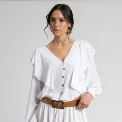 LOLITA POCKET - Blusa Vale Crudo