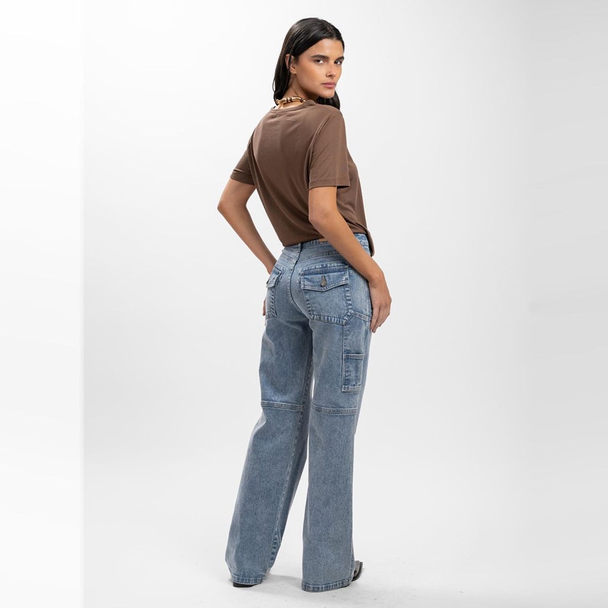 LOLITA LPK - Jeans Ame Straight  Mujer Lolita Pocket