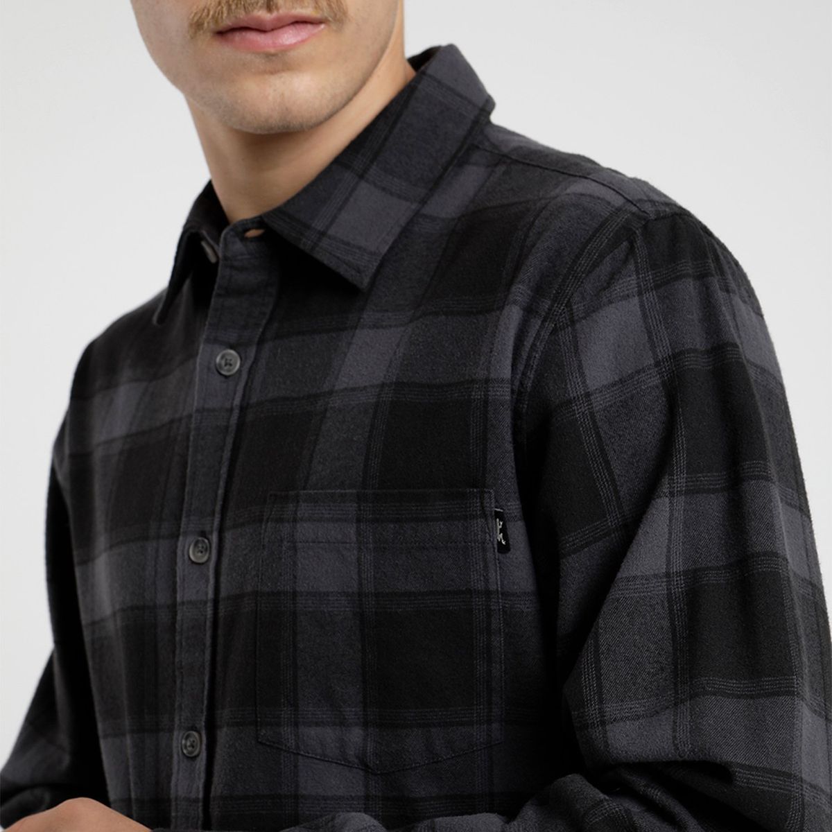 FROENS - Camisa Manga Larga Algodón Hombre Froens