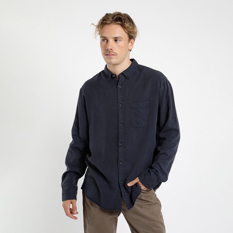 FROENS - Camisa Manga Larga Hombre Froens