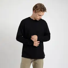 FROENS - Polera Manga Larga Algodón Orgánico Hombre