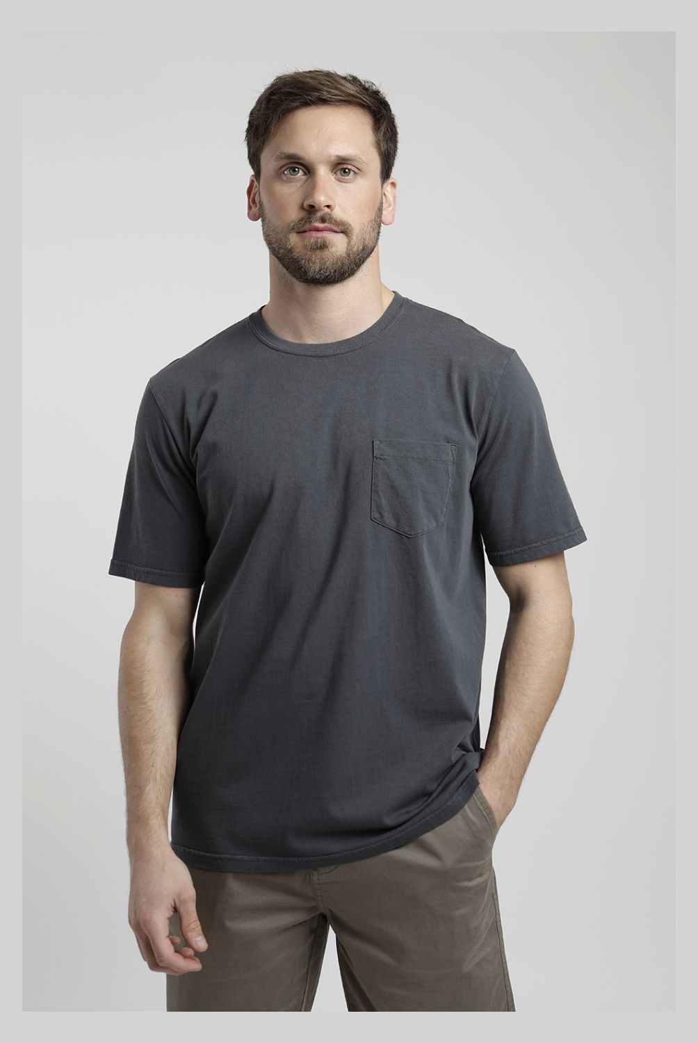 FROENS - Polera Manga Corta Algodón Orgánico Hombre Froens
