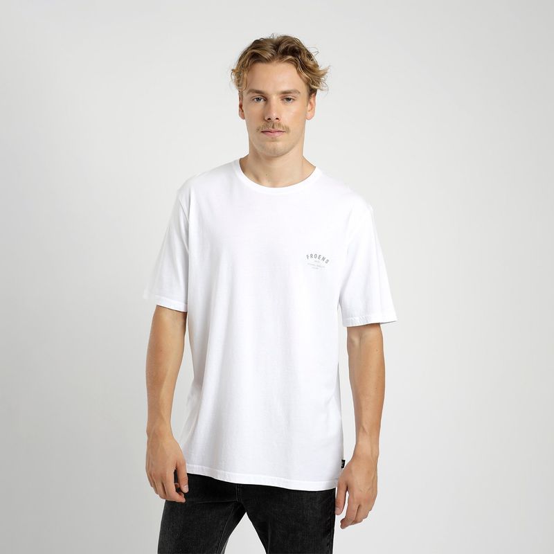 FROENS - Polera Manga Corta Algodón Orgánico Hombre Froens
