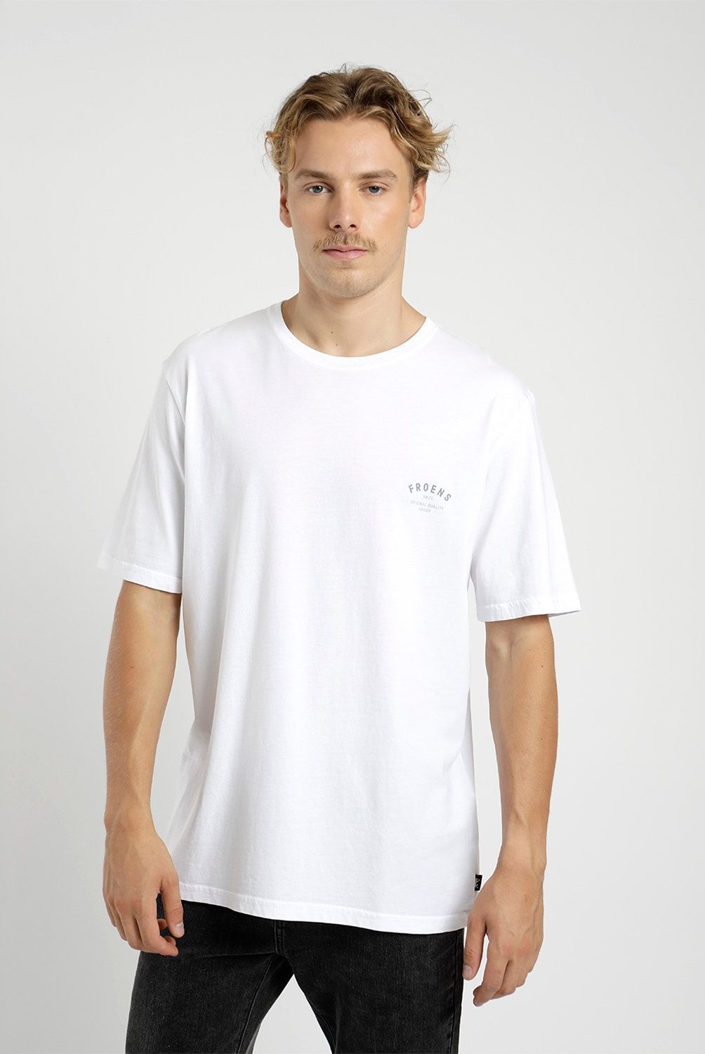 FROENS - Polera Manga Corta Algodón Orgánico Hombre Froens