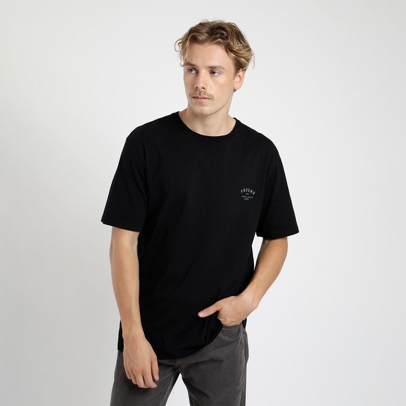 FROENS - Polera Manga Corta Algodón Orgánico Hombre Froens