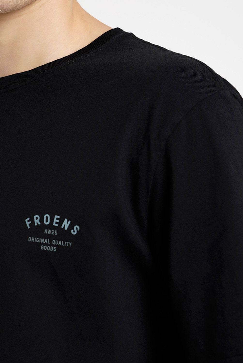 FROENS - Polera Manga Corta Algodón Orgánico Hombre Froens