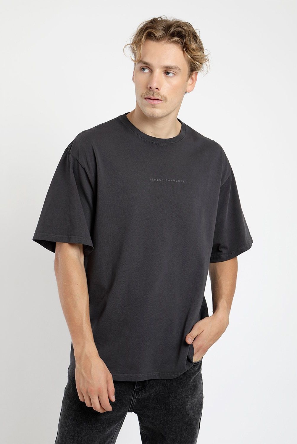 FROENS - Polera Manga Corta Algodón Orgánico Hombre Froens