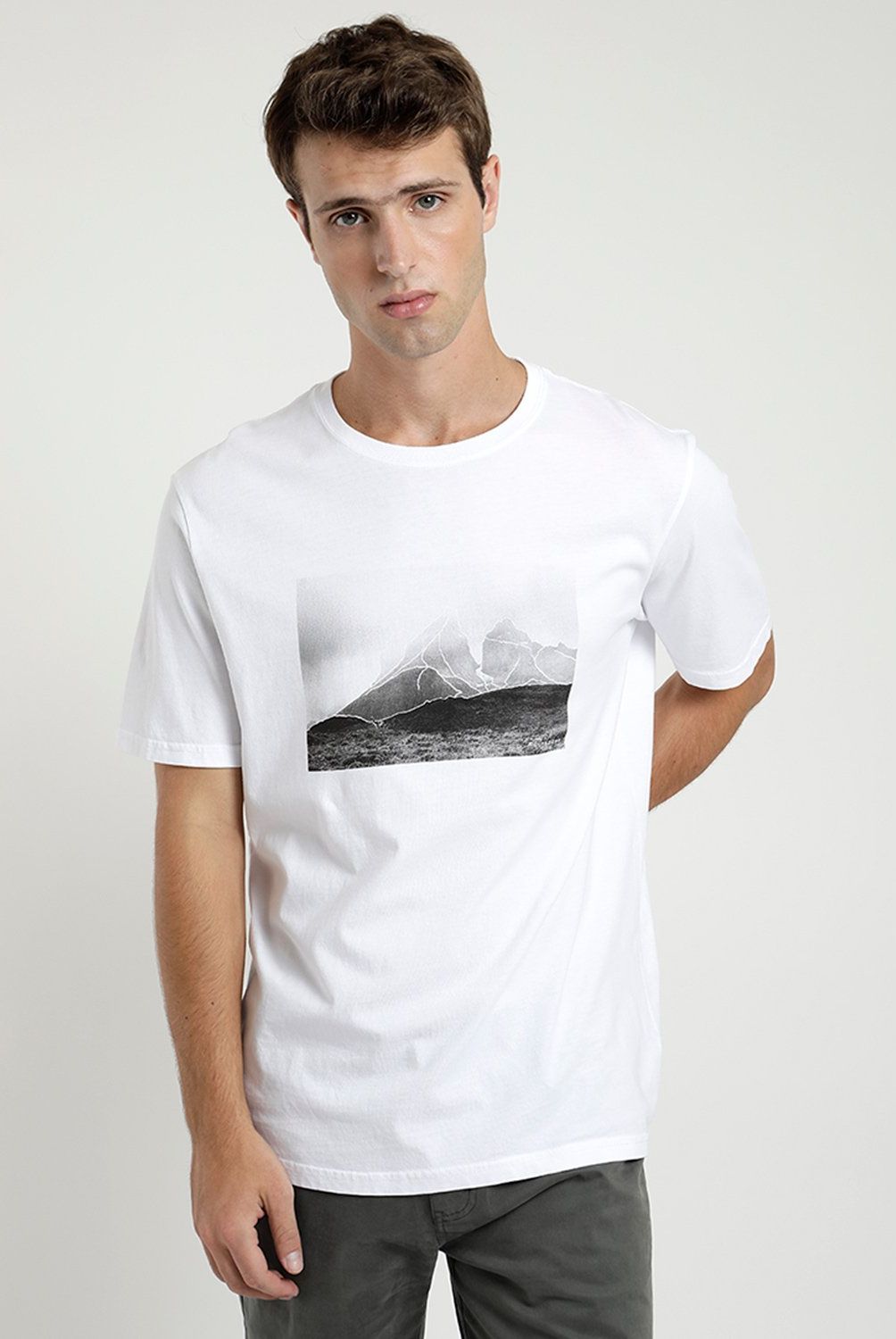 FROENS - Polera Manga Corta Algodón Orgánico Hombre Froens