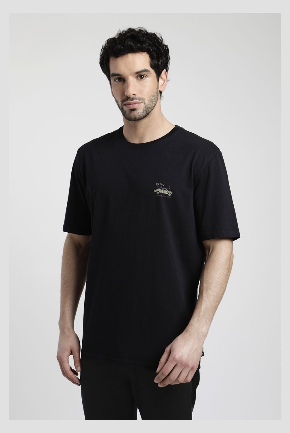 FROENS - Polera Manga Corta Algodón Orgánico Hombre Froens