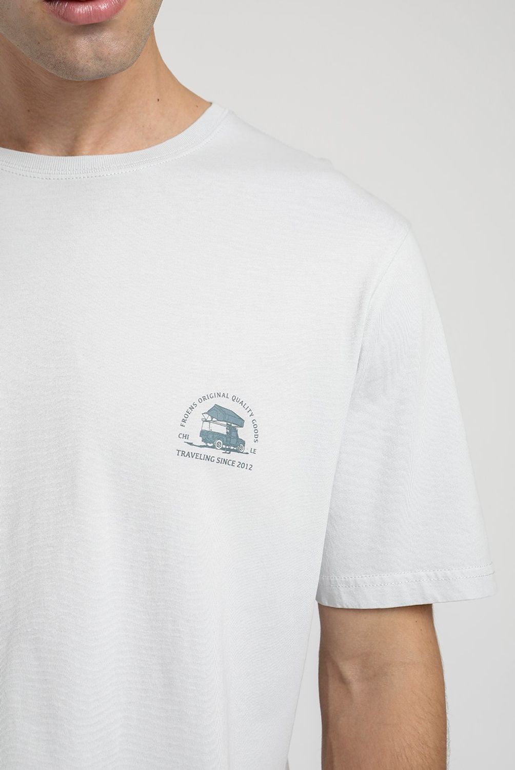 FROENS - Polera Manga Corta Algodón Orgánico Hombre Froens