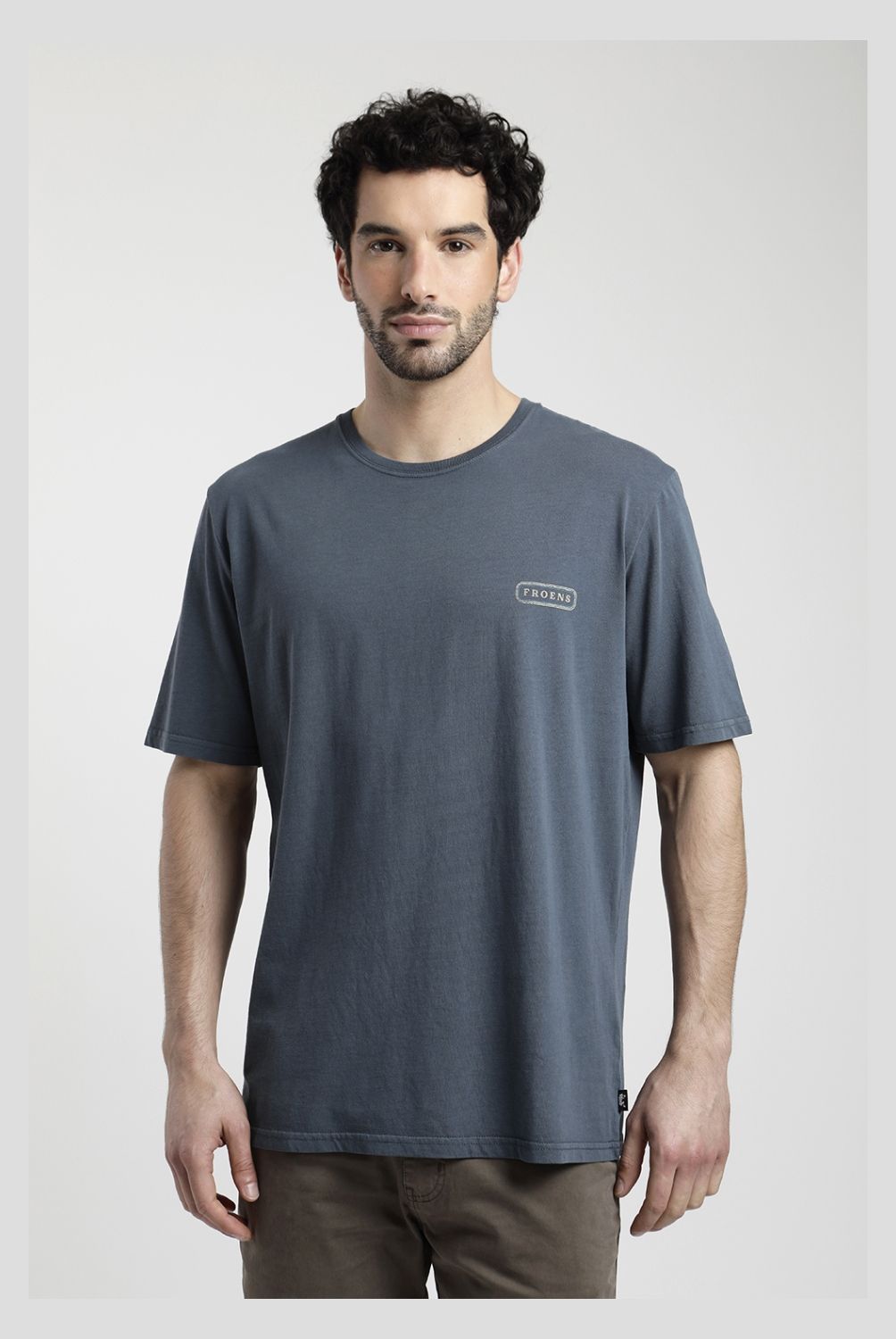 FROENS - Polera Manga Corta Algodón Orgánico Hombre Froens