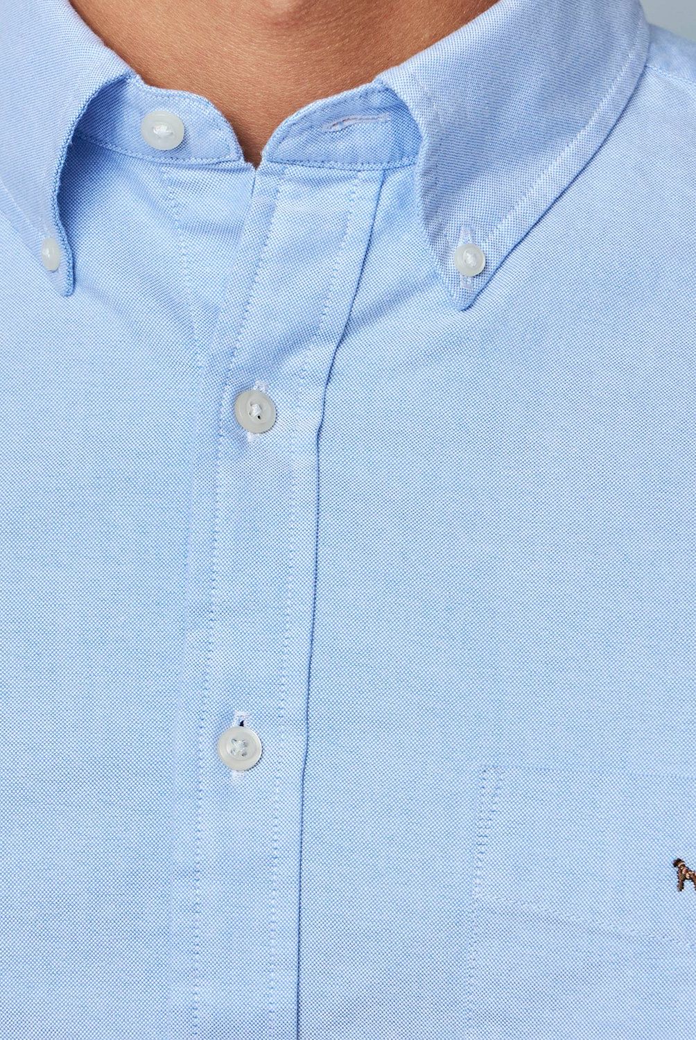 SAVILLE ROW - Camisa Manga Corta Oxford Hombre Saville Row