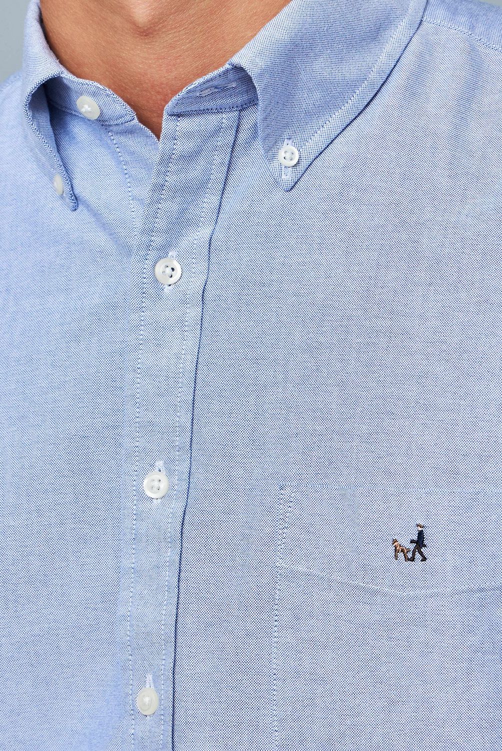 SAVILLE ROW - Camisa Manga Corta Oxford Hombre Saville Row