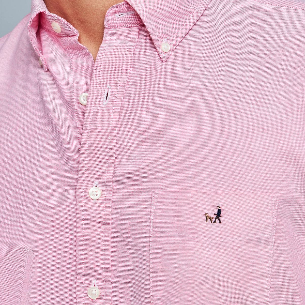 SAVILLE ROW - Camisa Manga Larga Oxford Hombre Saville Row