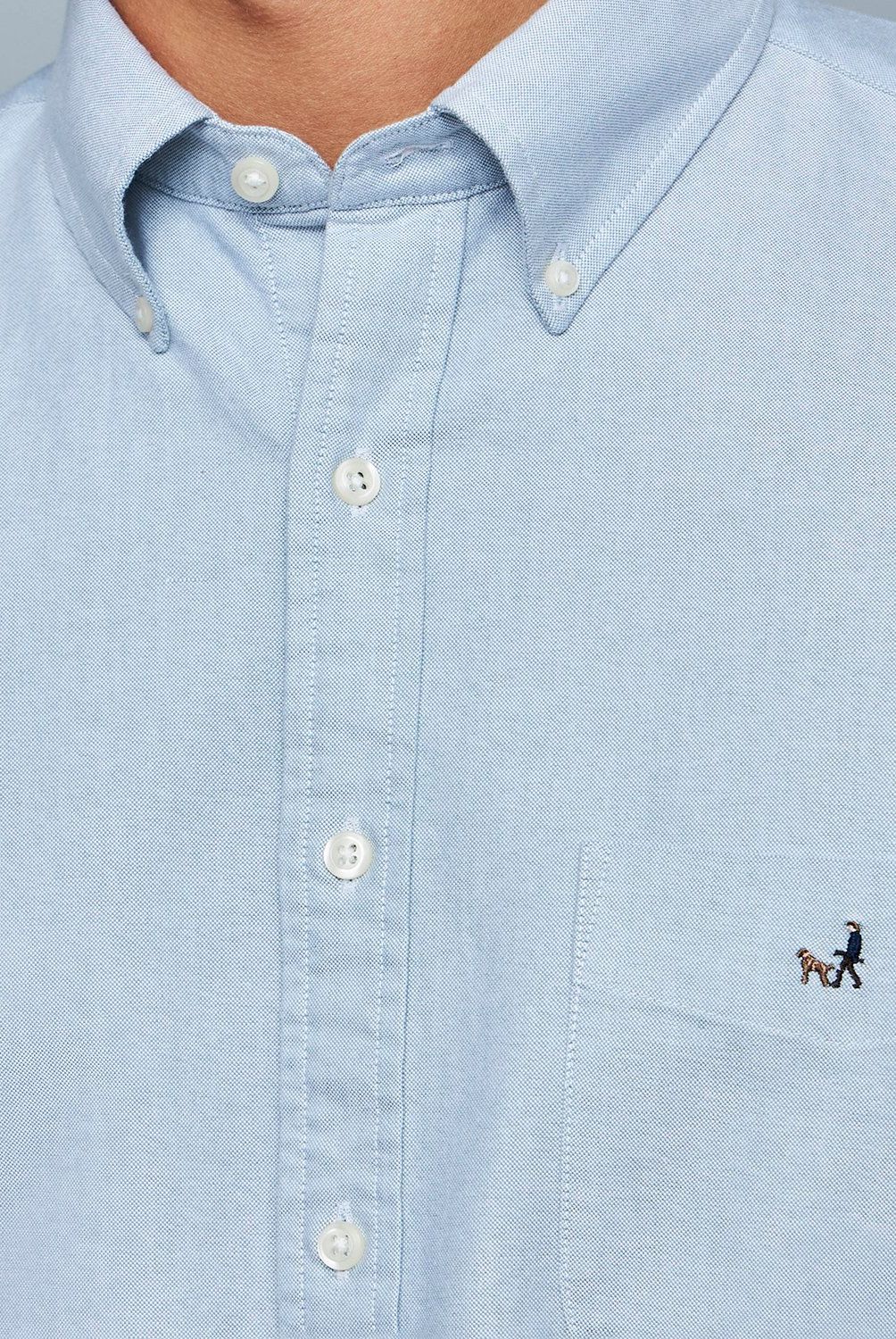 SAVILLE ROW - Camisa Manga Corta Oxford Hombre Saville Row
