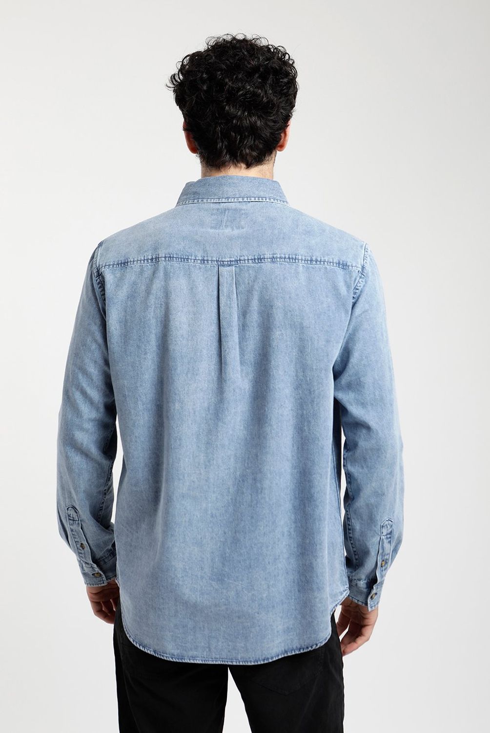 FROENS - Camisa Manga Larga Algodón Orgánico Hombre Froens