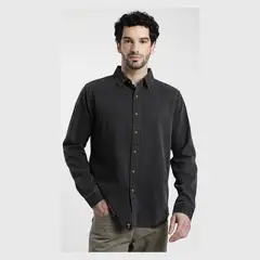 FROENS - Camisa Manga Larga Algodón Orgánico Hombre