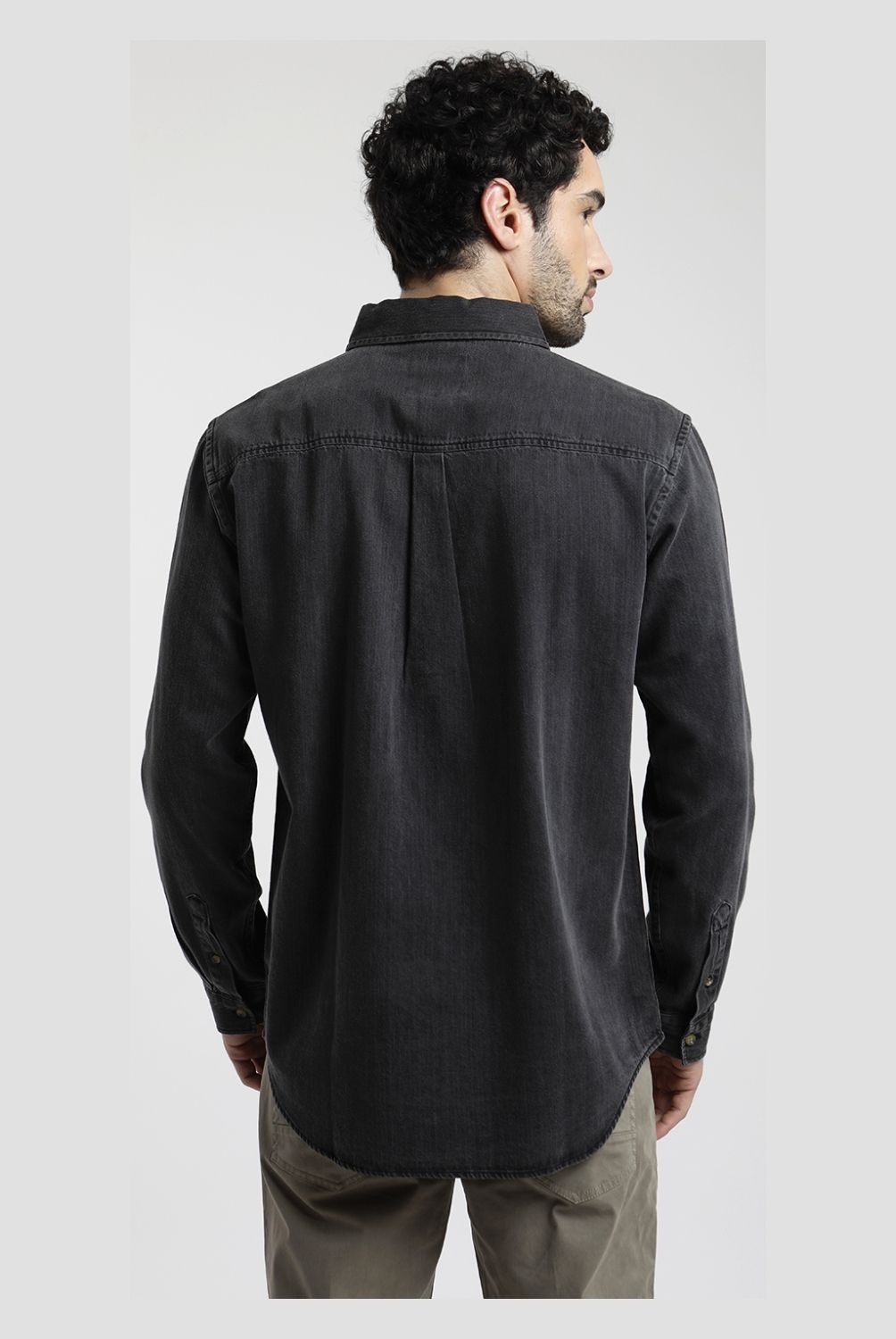 FROENS - Camisa Manga Larga Algodón Orgánico Hombre Froens