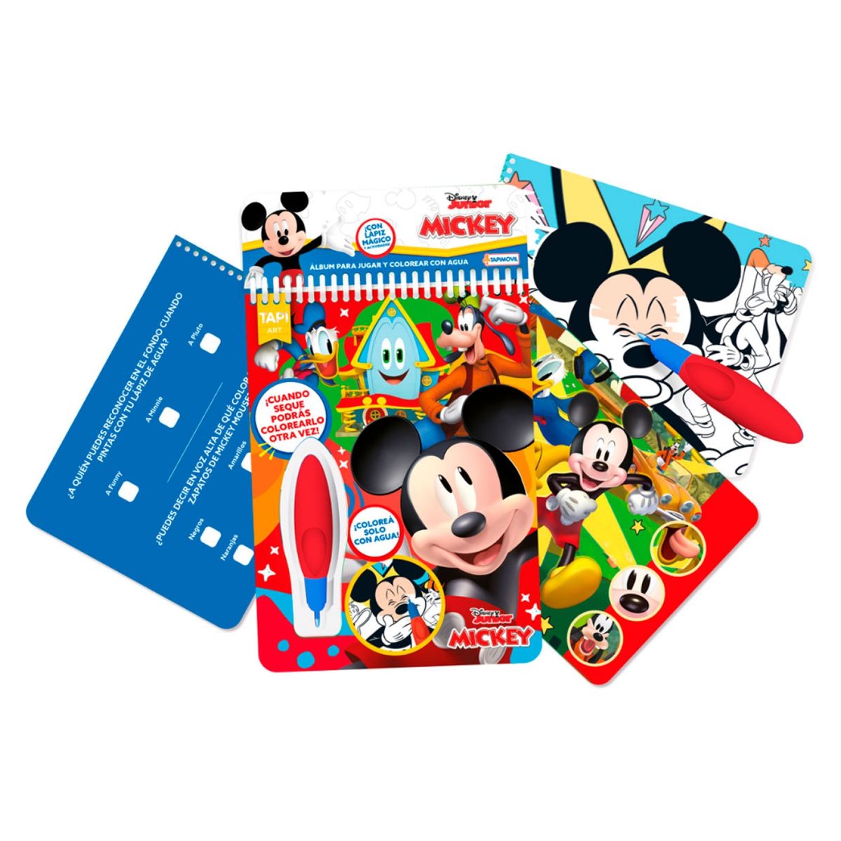 MICKEY MOUSE - Libro Para Pintar Con Agua Mickey Mouse