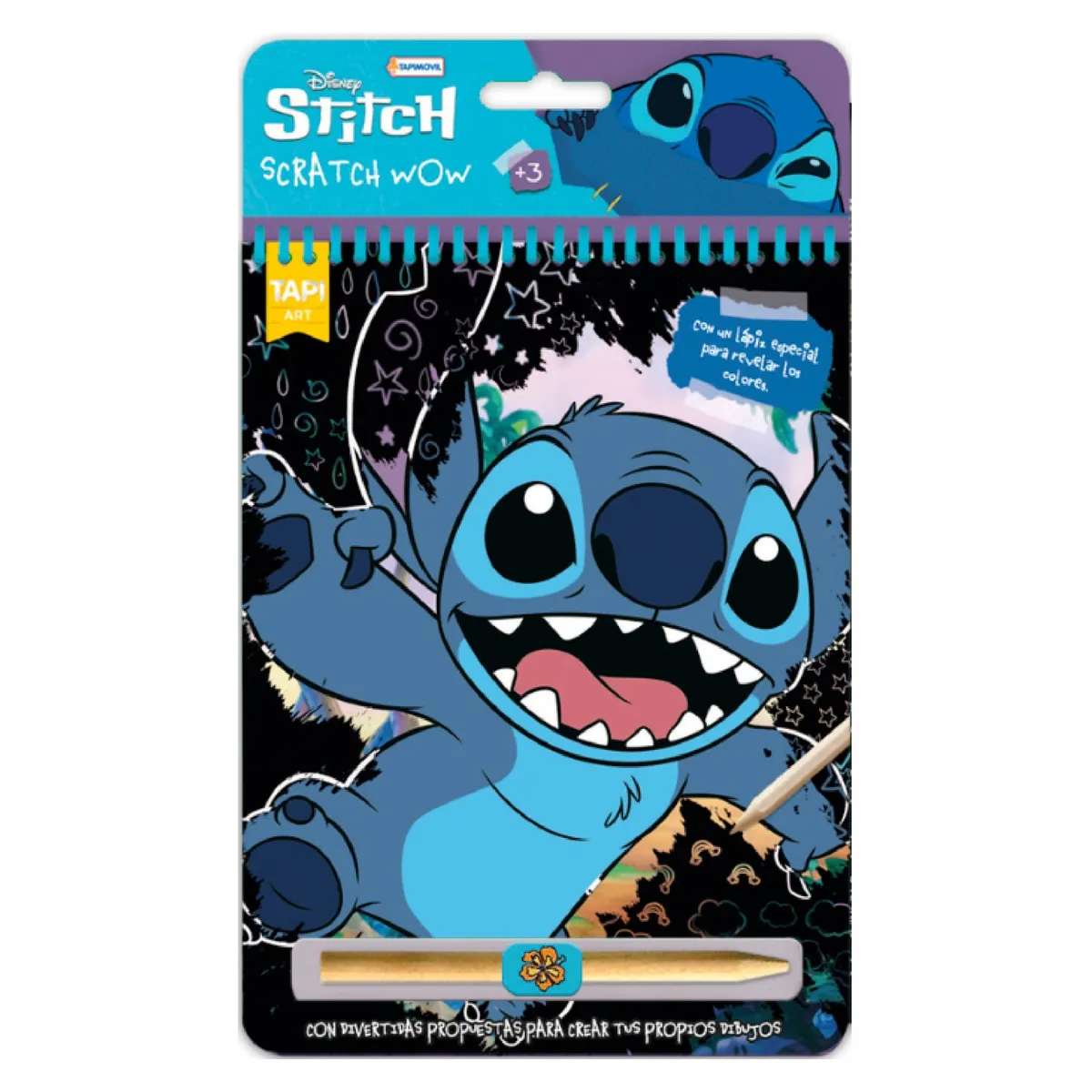 LILO & STITCH - Libro Para Pintar Scratch Lilo & Stitch