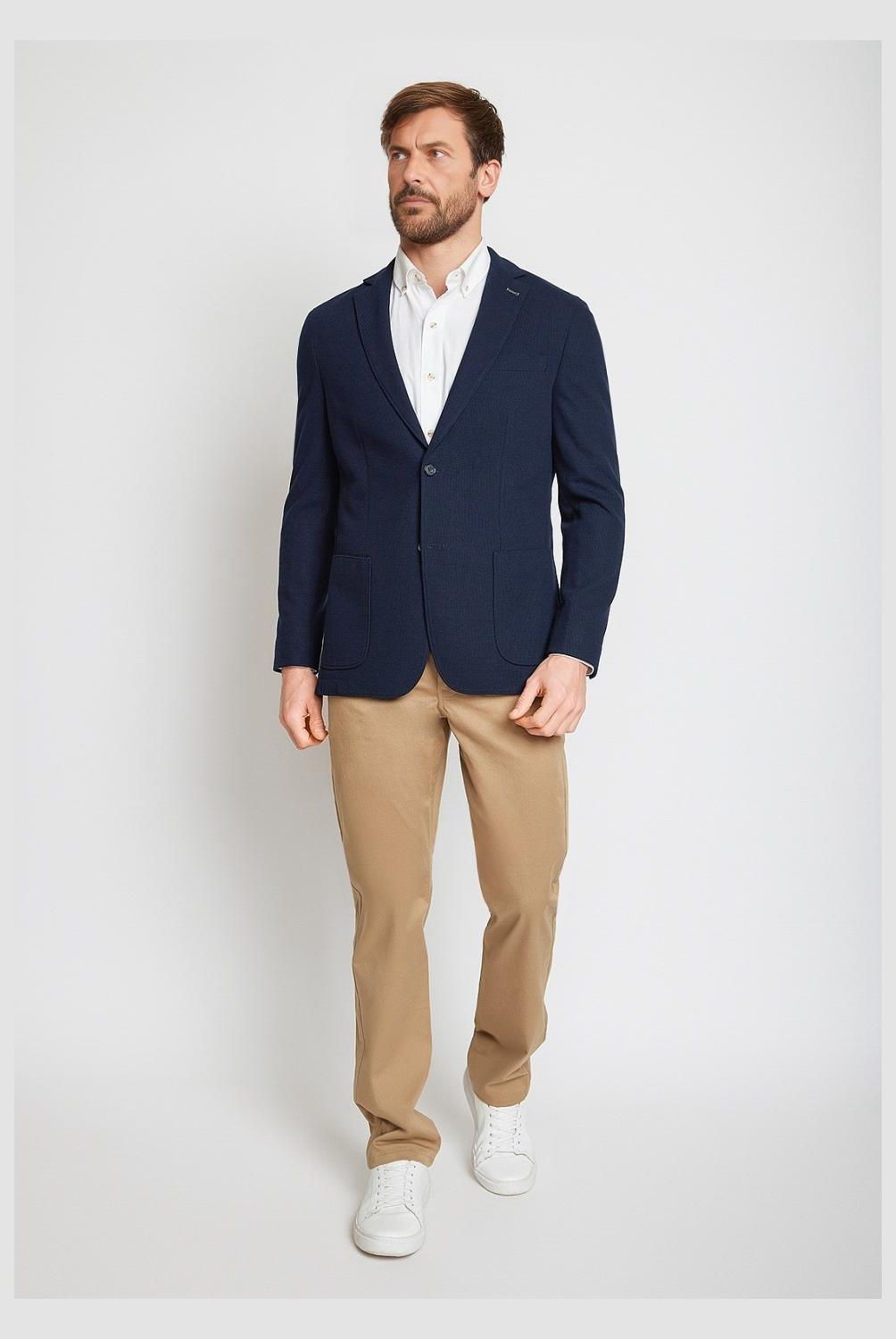 TRIAL - Chaqueta Casual Slim Fit Hombre Trial