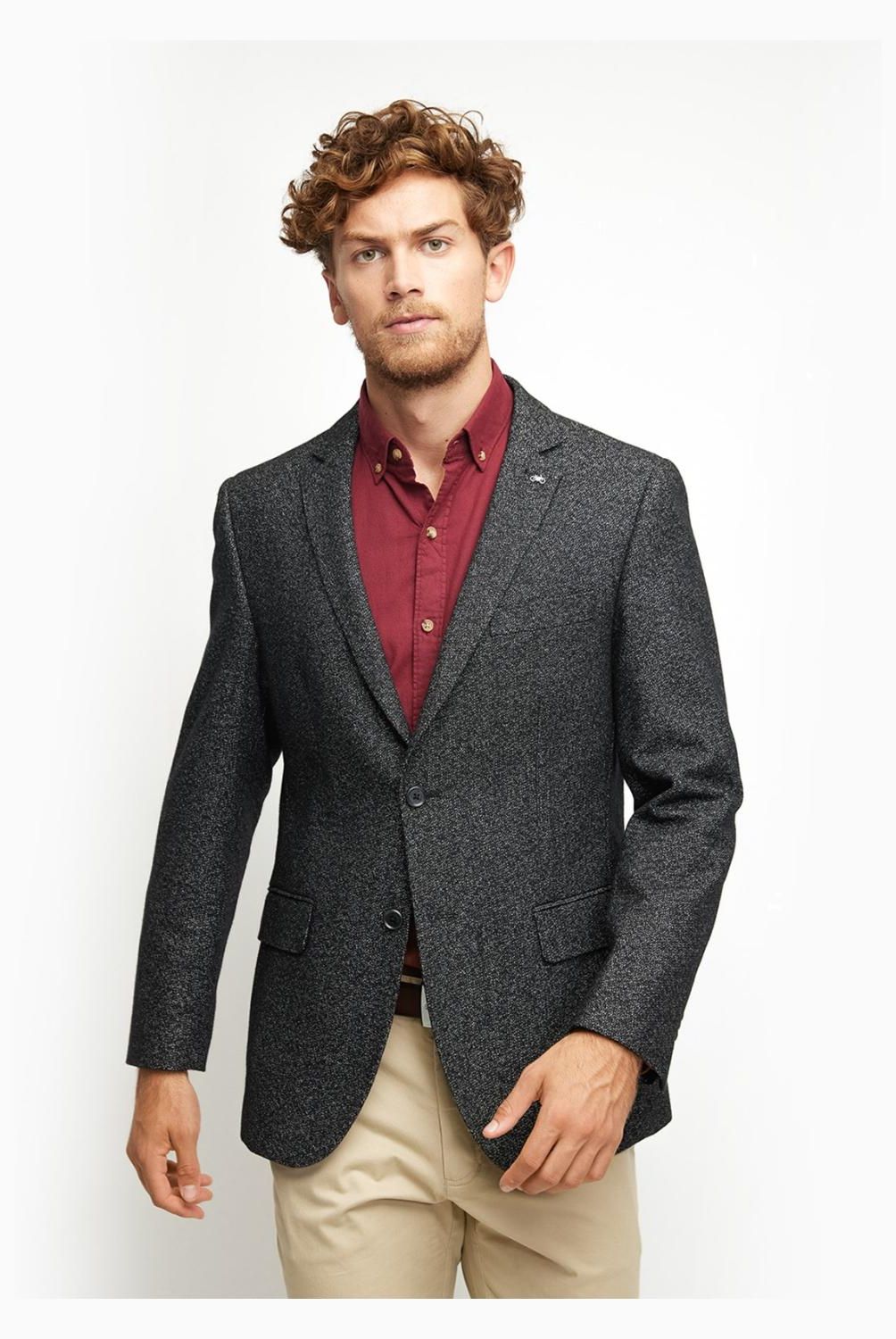 TRIAL - Chaqueta Formal Regular Fit Hombre Trial