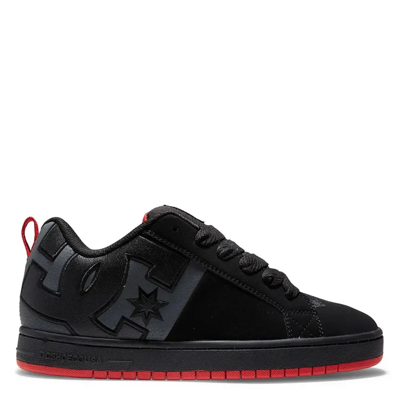 DC SHOES - Ct Graffik Sq Byr Zapatilla Urbana Cuero Hombre Negro Dc Shoes