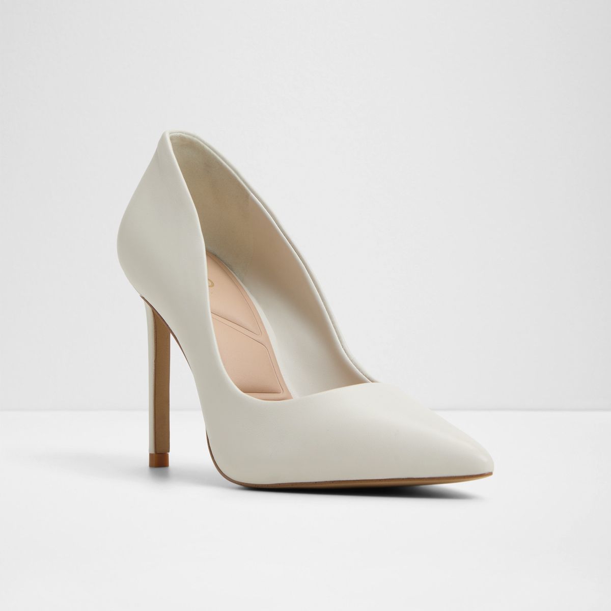 ALDO - Stessy. Zapato Formal Mujer Cuero Blanco Aldo