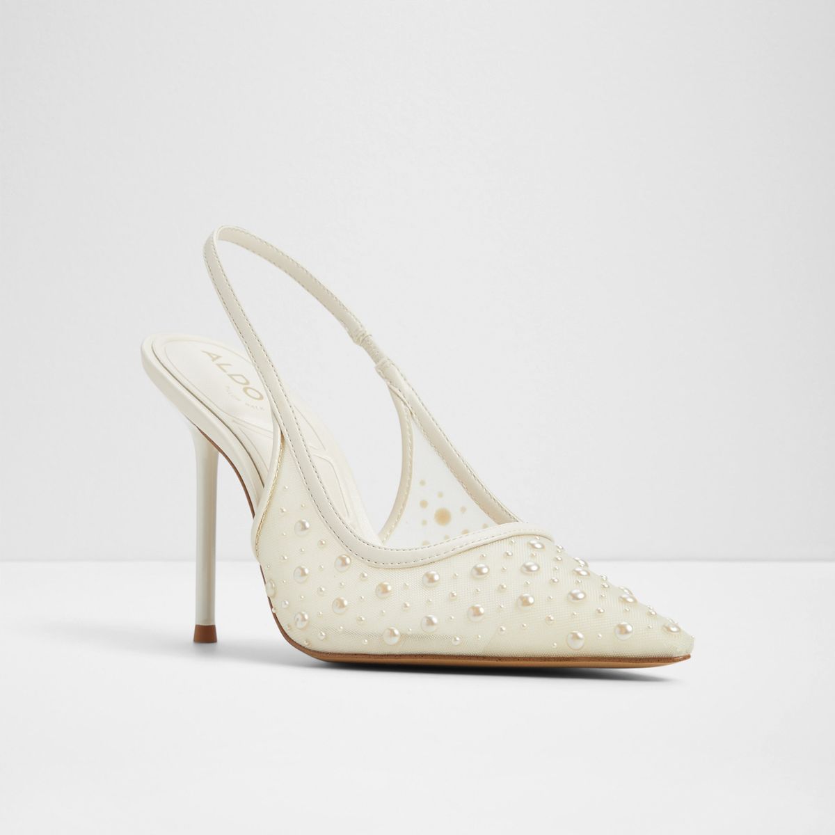 ALDO - Pearlescent Zapato Formal Mujer Blanco Aldo