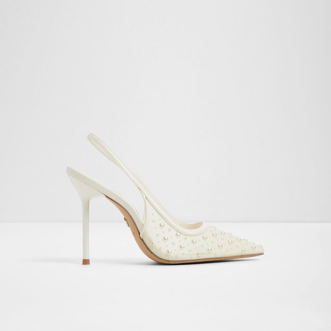 ALDO - Pearlescent Zapato formal Mujer Blanco Aldo
