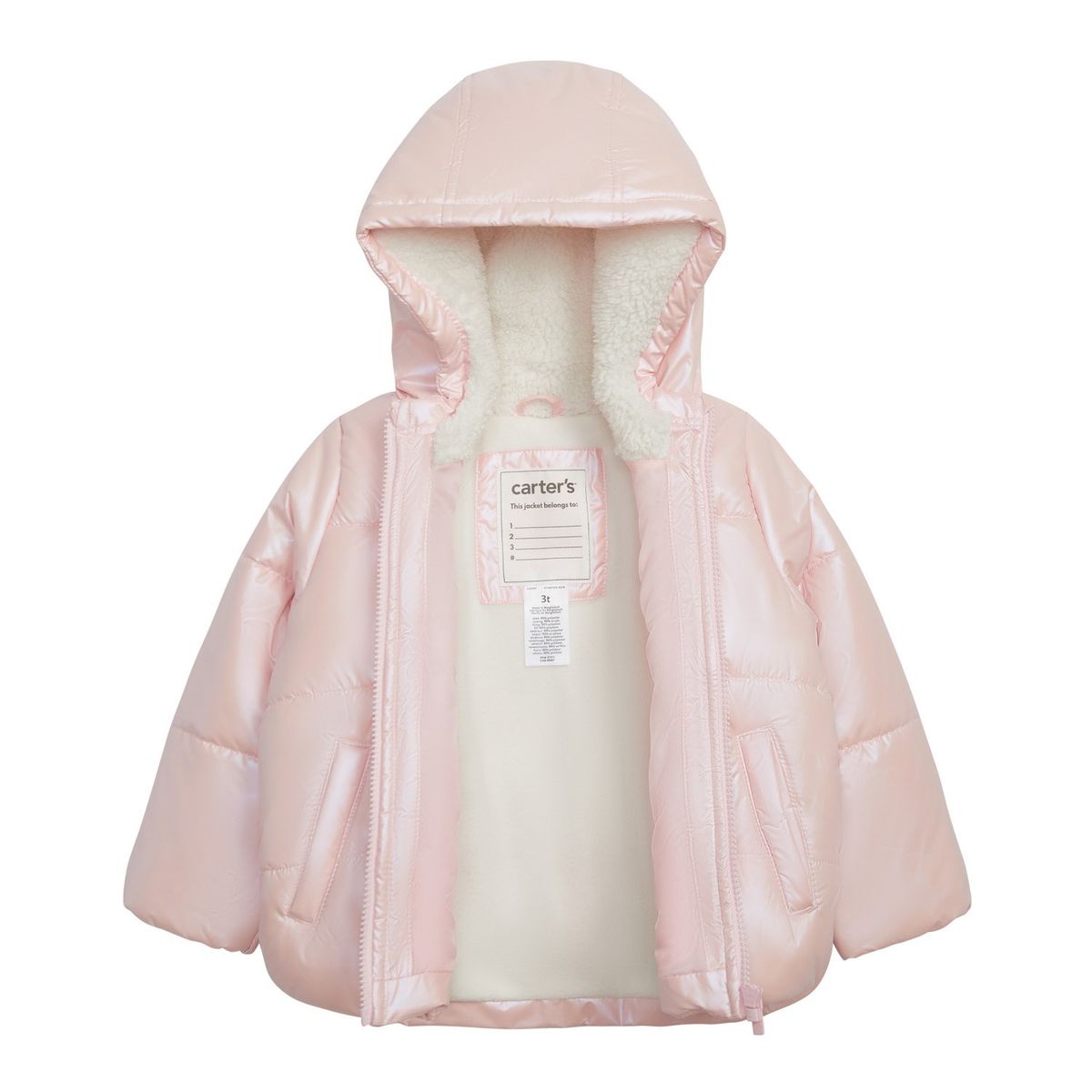 CARTER'S - Parka Acolchada Bebé Niña Carter's