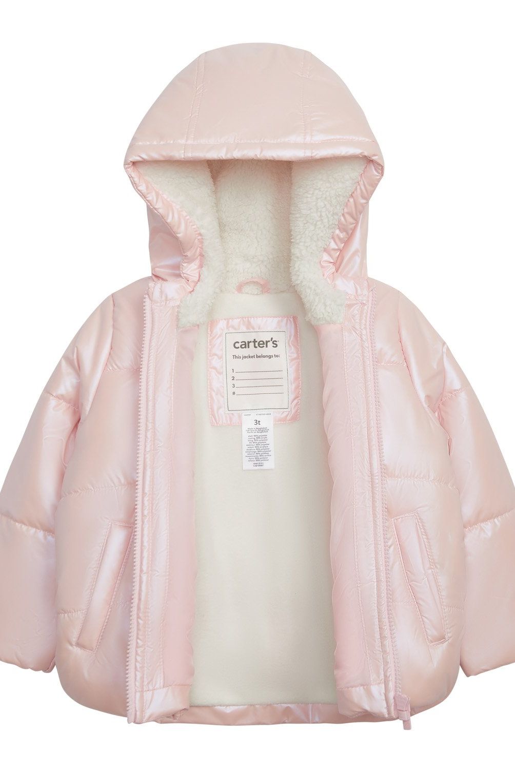 CARTER'S - Parka Acolchada Bebé Niña Carter's